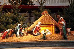 Christmas Nativity Scenes in Catholic Church in Poland - - - Szopki boonarodzeniowe w Kociele katolickim w Polsce