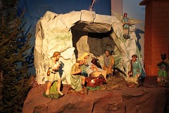 Christmas Nativity Scenes in Catholic Church in Poland - - - Szopki boonarodzeniowe w Kociele katolickim w Polsce