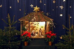 Christmas Nativity Scenes in Catholic Church in Poland - - - Szopki boonarodzeniowe w Kociele katolickim w Polsce