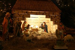 Christmas Nativity Scenes in Catholic Church in Poland - - - Szopki boonarodzeniowe w Kociele katolickim w Polsce