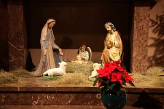 Christmas Nativity Scenes in Catholic Church in Poland - - - Szopki boonarodzeniowe w Kociele katolickim w Polsce