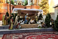 Christmas Nativity Scenes in Catholic Church in Poland - - - Szopki boonarodzeniowe w Kociele katolickim w Polsce