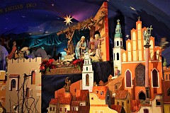 Christmas Nativity Scenes in Catholic Church in Poland - - - Szopki boonarodzeniowe w Kociele katolickim w Polsce