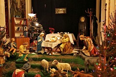 Christmas Nativity Scenes in Catholic Church in Poland - - - Szopki boonarodzeniowe w Kociele katolickim w Polsce