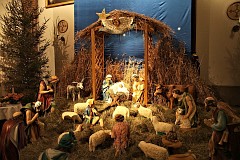 Christmas Nativity Scenes in Catholic Church in Poland - - - Szopki boonarodzeniowe w Kociele katolickim w Polsce