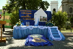 Corpus Christi procession - one of four altars