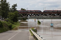 Lewy brzeg Wisy midzy mostami azienkowskim i witokrzyskim - Left bank Vistula between azienkowski & witokrzyski bridges