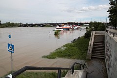 Lewy brzeg Wisy midzy mostami azienkowskim i witokrzyskim - Left bank Vistula between azienkowski & witokrzyski bridges