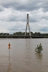 Lewy brzeg Wisy midzy mostami azienkowskim i witokrzyskim - Left bank Vistula between azienkowski & witokrzyski bridges