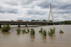 Lewy brzeg Wisy midzy mostami azienkowskim i witokrzyskim - Left bank Vistula between azienkowski & witokrzyski bridges