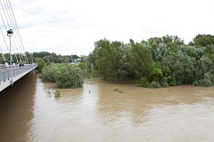 Lewy brzeg Wisy midzy mostami azienkowskim i witokrzyskim - Left bank Vistula between azienkowski & witokrzyski bridges