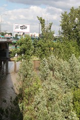 Most azienkowski i okolice - azienkowski bridge and neighborhood