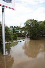 Most azienkowski i okolice - azienkowski bridge and neighborhood