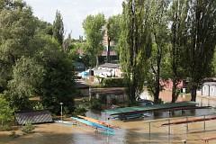 Most azienkowski i okolice - azienkowski bridge and neighborhood