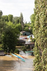 Most azienkowski i okolice - azienkowski bridge and neighborhood