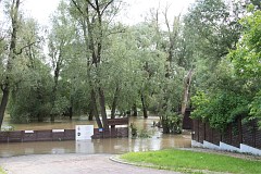 Most azienkowski i okolice - azienkowski bridge and neighborhood