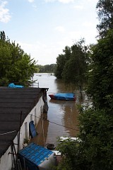 Most azienkowski i okolice - azienkowski bridge and neighborhood